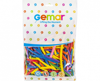 Balony D4 - Rurki włoskie mix 80/ 100 szt.