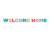 Girlanda papierowa Welcome home, 250 cm