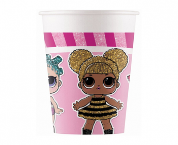 Kubeczki papierowe LOL Glitterati ( Plastic Free!)