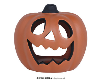 Ceramiczna dynia na Halloween, 12x9 cm