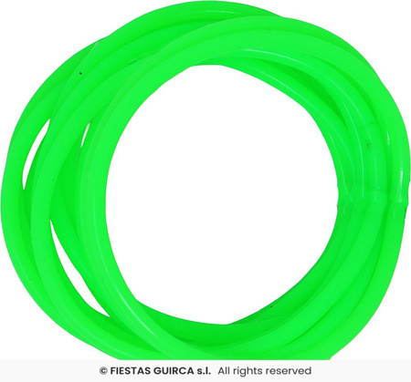 Neonowy zestaw akcesoriów „Disco 80s”, 5 szt., zielony