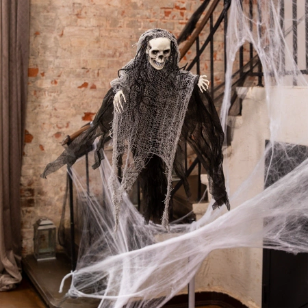 Dekoracja Halloween wisząca Kostucha