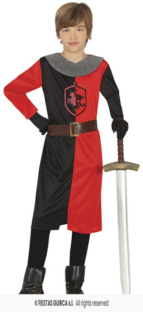 Strój Rycerza średniowiecznego dla chłopca 129-137cm