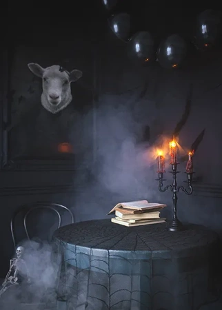 Obrus Pajęczyna, 124cm