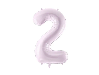 Balon foliowy Cyfra ''2'', 72cm, fiolet