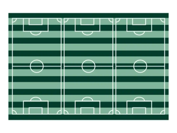 Obrus Boisko piłkarskie, 120x180cm, mix