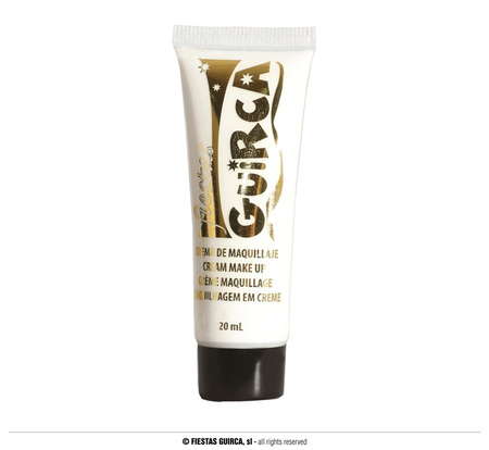 Farba krem do malowania twarzy, biały, 20ml