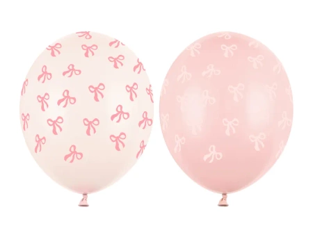 Balony 30 cm, Kokardki, 6szt