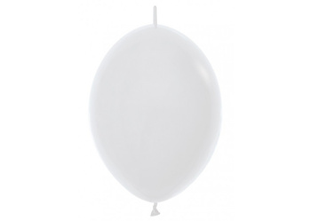 Balony Sempertex LINK Fashion White 12", 50 szt.