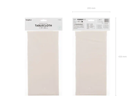 Obrus, 137x183 cm, beż