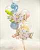 Balon foliowy Cukierek ''2'', 61x37 cm, mix