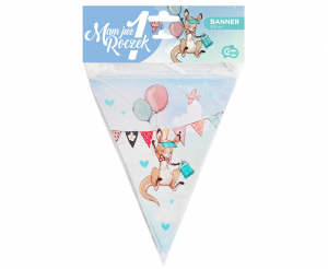 Banner Kolekcja Roczek - Kangurek, 11 flag, 326 cm