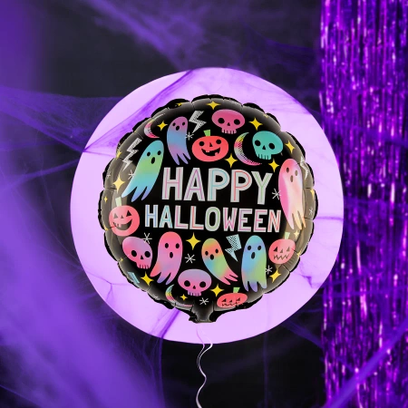Balon foliowy Happy Halloween duchy i spółka 45cm