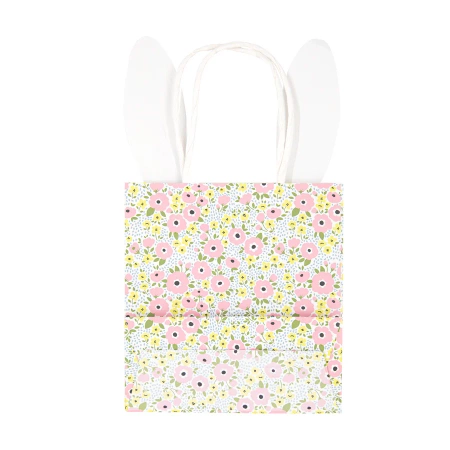 Torebki na prezenty w kształcie Zajączka z kwiatami , 1 szt.