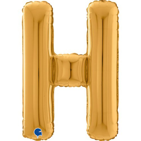 Balon Grabo 26'' Litera H złota , 66cm 