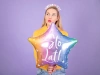 Balon foliowy Sto Lat!, 40cm, mix
