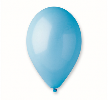 Balony G90 pastel 10" - błękitne 09/ 100 szt.