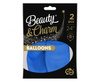 Balony Beauty&Charm, pastelowe, niebieskie 24"/ 2 szt.