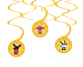 Dekoracja spirale "Bing" 6 szt.