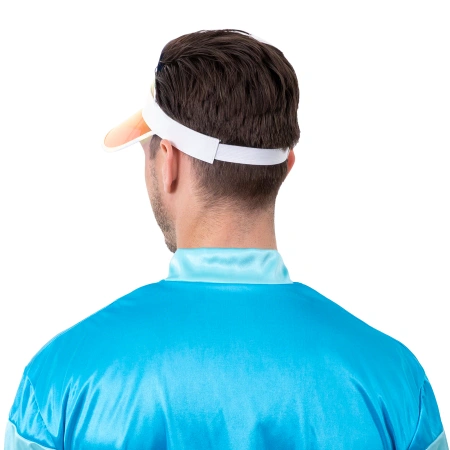 Daszek przeciwsłoneczny przezroczysty pomarańczowy