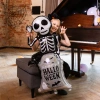 Balon foliowy Szkielet na nagrobku Halloween 58x120,5cm