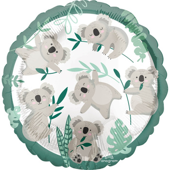 Balon foliowy 18 cali/43 cm Koala