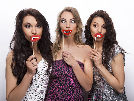 Rekwizyty do zdjęć Usta