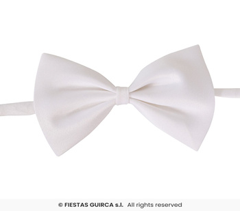 Biała Muszka Karnawałowa