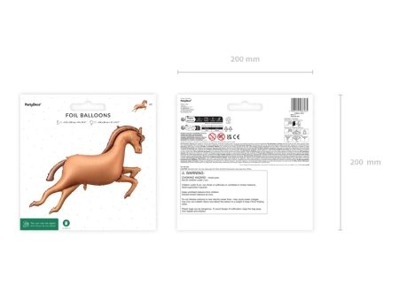 Balon foliowy Koń, 125x100cm