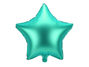Balon foliowy Gwiazdka, 48cm, zielony