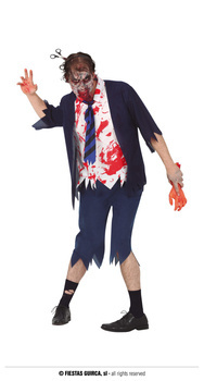 Strój Zombie dla dorosłych, rozm.M