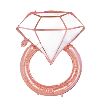 Balony foliowy pierścionek 80cm x 67cm