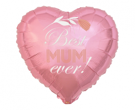 Balon foliowy Best Mum Ever, 18"