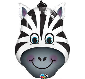 Balon foliowy 32 cali/82 cm QL Zebra