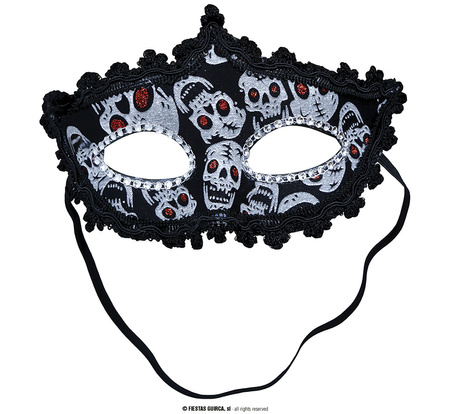 Maska Czaszka dla dorosłych, dodatek na halloween