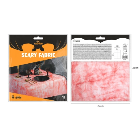 Dekoracja Halloween zakrwawiony obrus 210x300cm