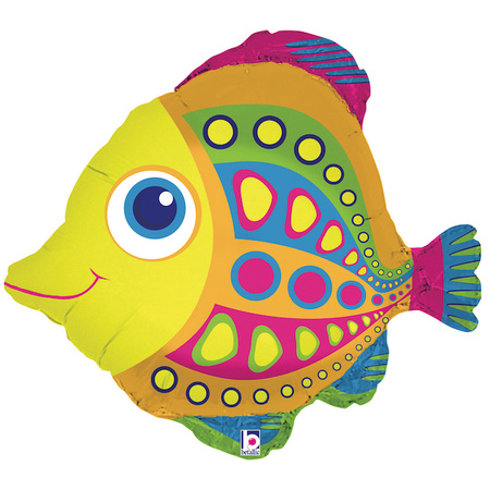 Balon Grabo 21"  Kolorowa Rybka Chip 