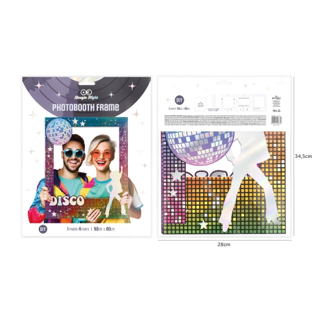 Ramka do zdjęć Retro Disco DIY