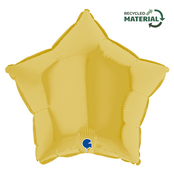 Balon Grabo 18'' Gwiazda Pastel Yellow (pastelowa żółta)