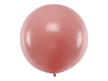 Balon okrągły 1 m, Pastel Wild Rose