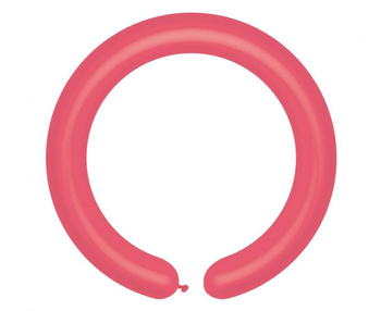 Balony D4 - Rurki włoskie czerwone 05/ 100 szt.