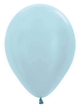 Balony Sempertex, Pearl Blue 12", 50 szt