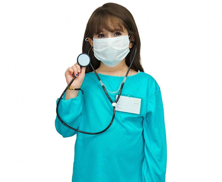 Zestaw dla dzieci Pielęgniarka (koszula, spodnie, maska), rozm. 110/120 cm