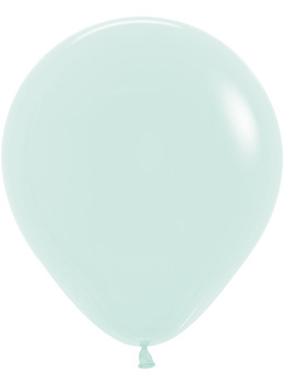 Balony Pastel Matte Green 18", 25szt