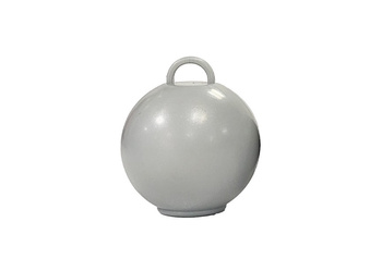 Ciężarek do balonów Kula, srebrna