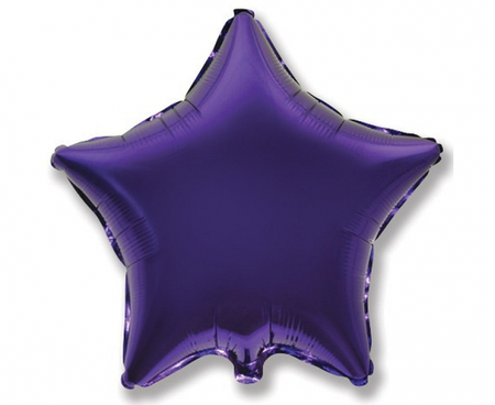 Balon foliowy 18" FX - "Gwiazda" (fioletowa)
