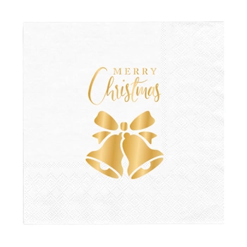 Serwetki Dzwonki białe 10szt.