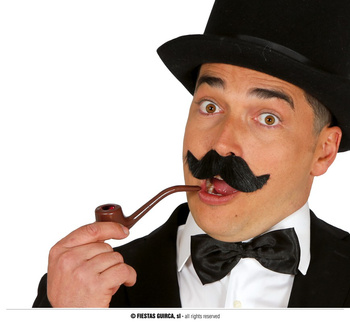 Fajka atrapa, brązowa