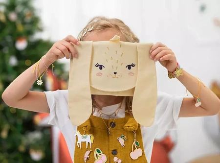 Kalendarz adwentowy z wypełnieniem - Organizer Królik, mix