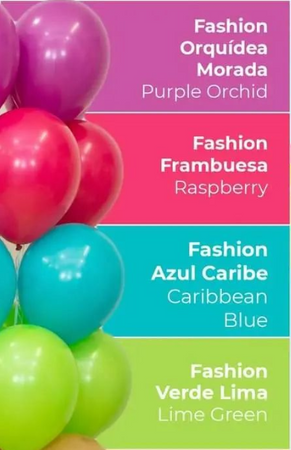 Balony Raspberry 5", 50 szt